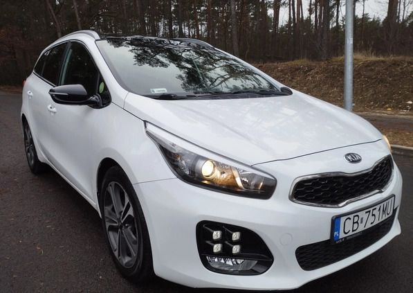 Kia Ceed cena 44500 przebieg: 91619, rok produkcji 2016 z Bydgoszcz małe 352